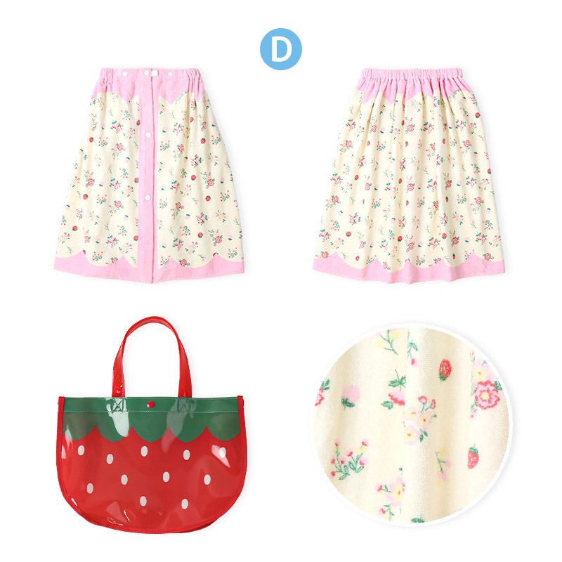 【送料無料】 ラップタオル 60cm プールバッグ 2点セット スイムセット キッズ 女の子 子供 ガールズ 巻きタオル プールタオル 60cm x 120cm スイムバッグ A4サイズ スイミングバッグ ビニールバッグ 水遊び 海 川 夏 温泉 海水浴 アウトドア プール バスタオル スイミング