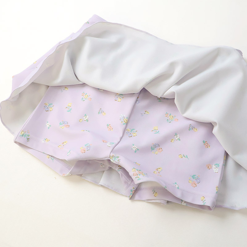女の子セパレート水着｜UPF50+・体型カバー・裏地付きで安心の1枚