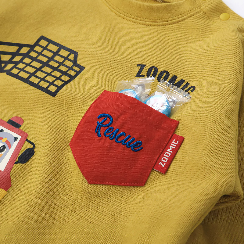 ポケット付きレスキュートレーナー【ZOOMICズーミック】