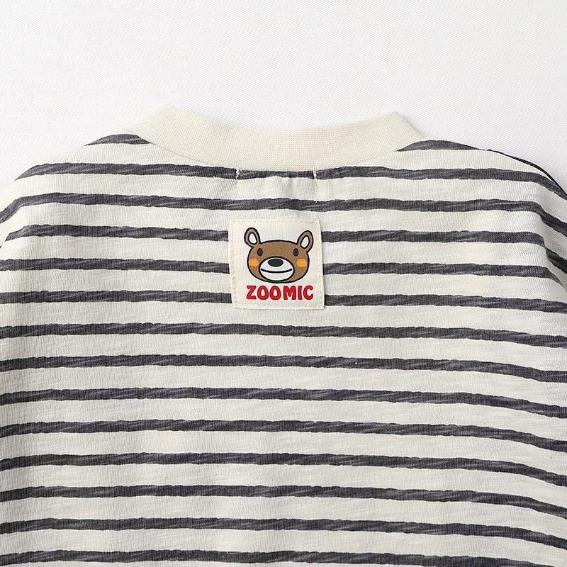 素材MIXリメイク風プリントTシャツ【ZOOMICズーミック】