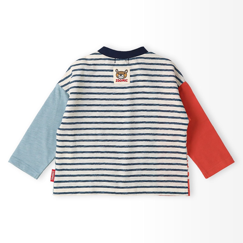 素材MIXリメイク風プリントTシャツ【ZOOMICズーミック】