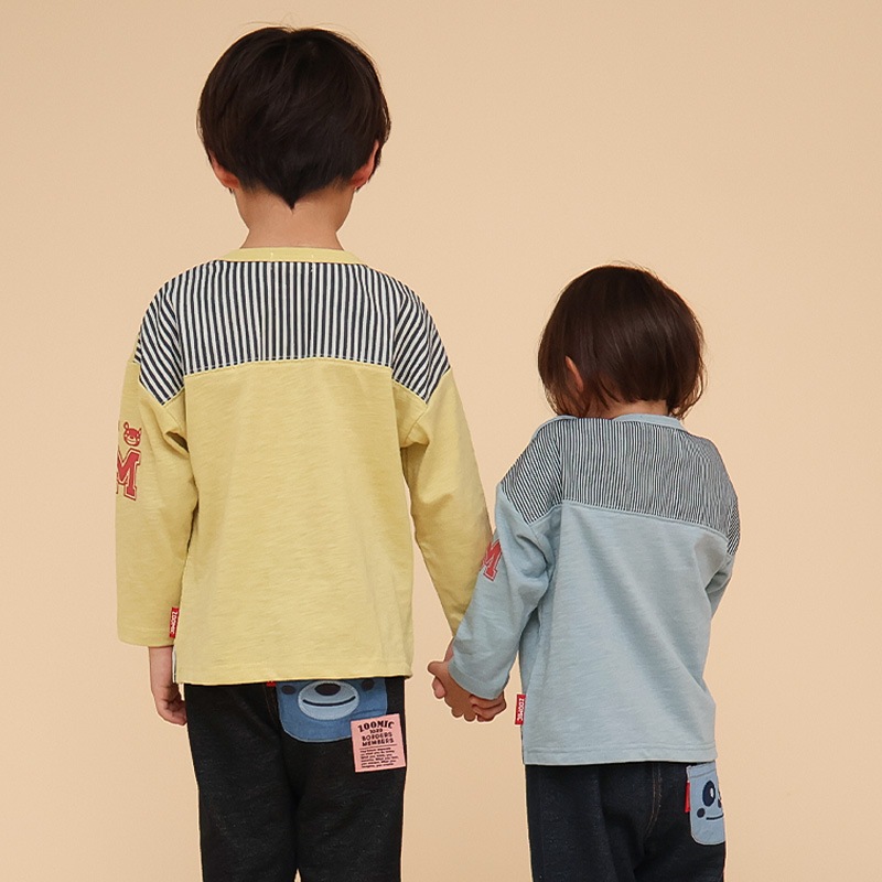 スクータープリント長袖Tシャツ【ZOOMICズーミック】