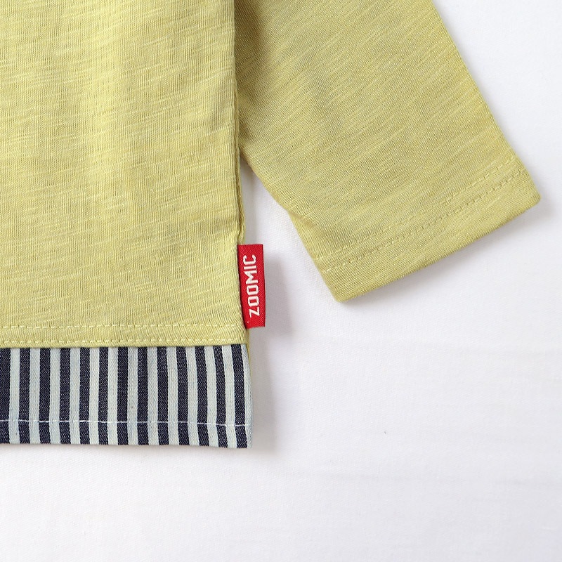 スクータープリント長袖Tシャツ【ZOOMICズーミック】