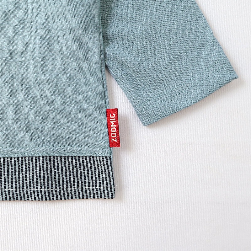 スクータープリント長袖Tシャツ【ZOOMICズーミック】