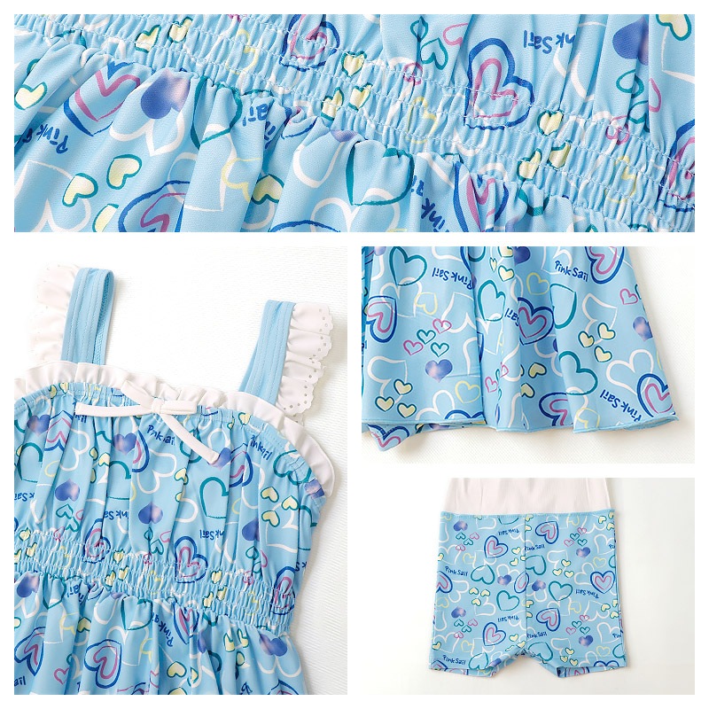 UVカット ワンピース水着｜100-130cm