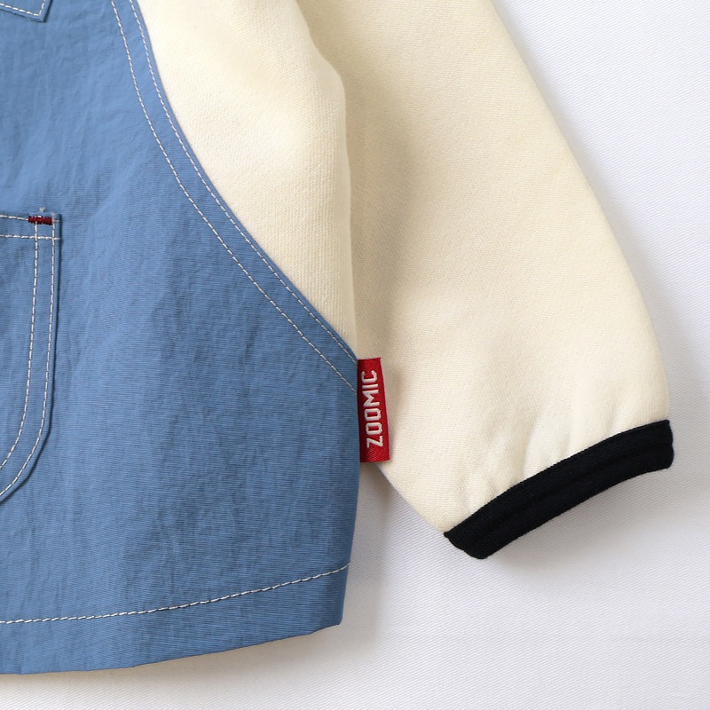 エプロン重ね着風トレーナー【ZOOMICズーミック】