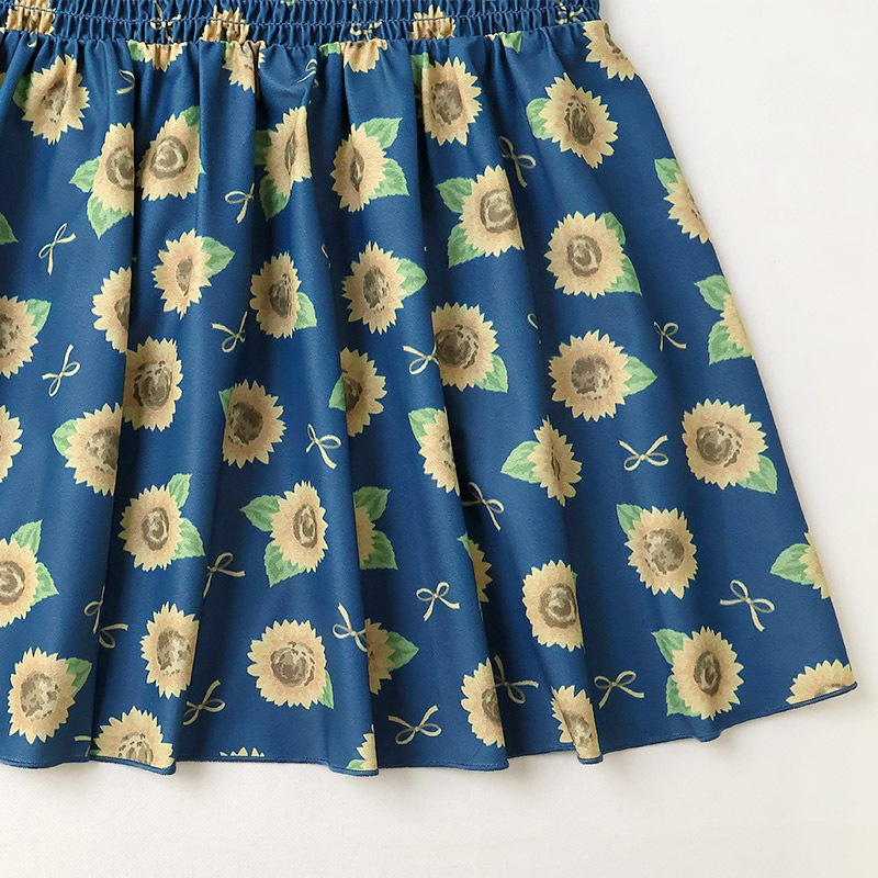 UVカット ひまわりセパレート水着｜100-130cm