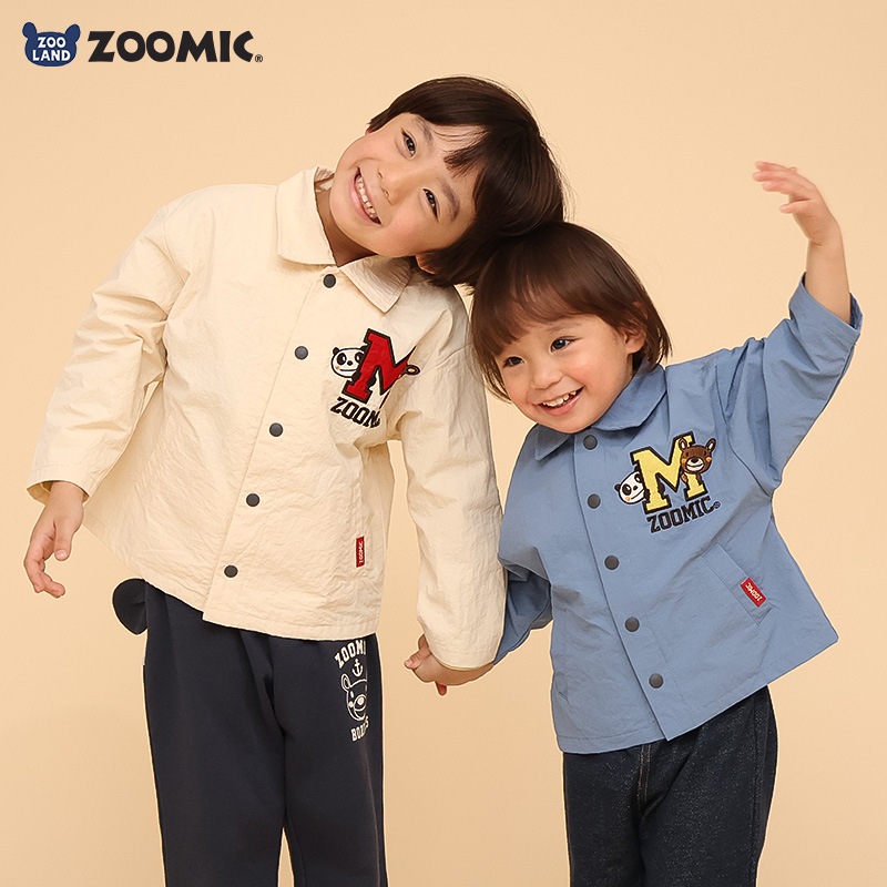 アップリケ刺繍コーチジャケット【ZOOMICズーミック】 | | ALL ITEMS