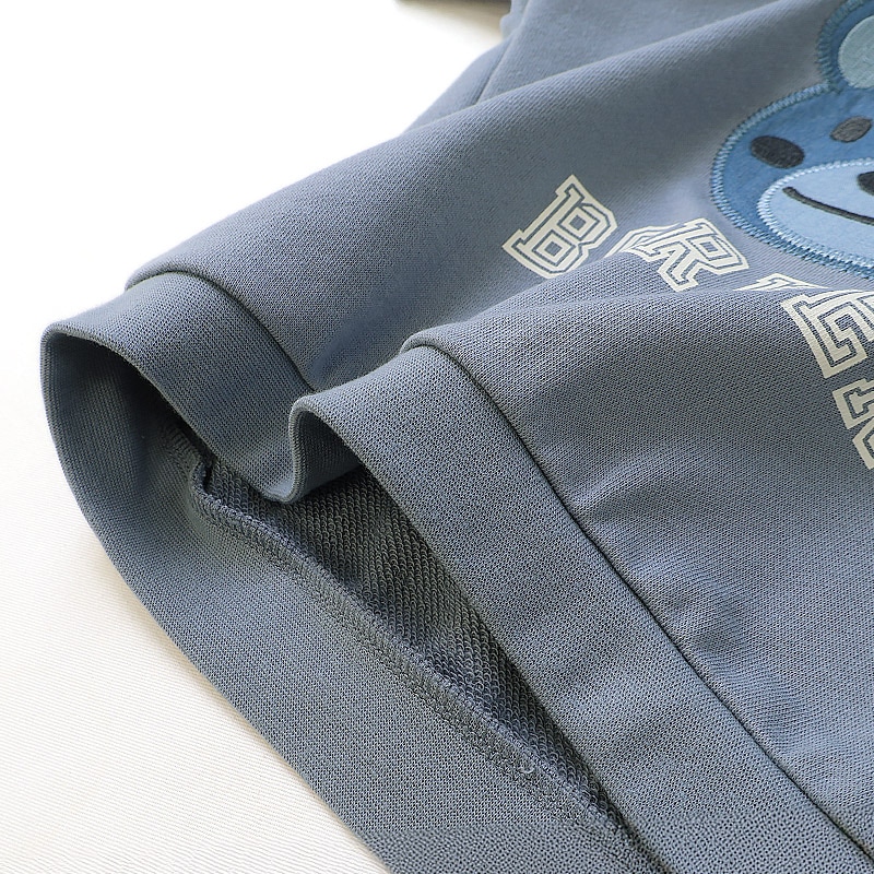 デニムアップリケトレーナー【ZOOMICズーミック】