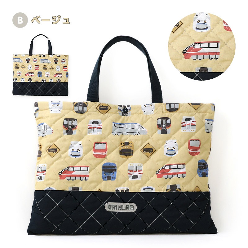 レッスンバッグ キルティング リフレクター付き 男の子 女の子 手提げバッグ ループ付 トートバッグ キッズ キルト 入園グッズ 学校用品 小学校 バッグ 習い事 ピアノ お稽古バッグ かばん 車 パトカー 消防車 救急車 恐竜 小花 ネコ 猫 ユニコーン 通園 通学 入園 入学