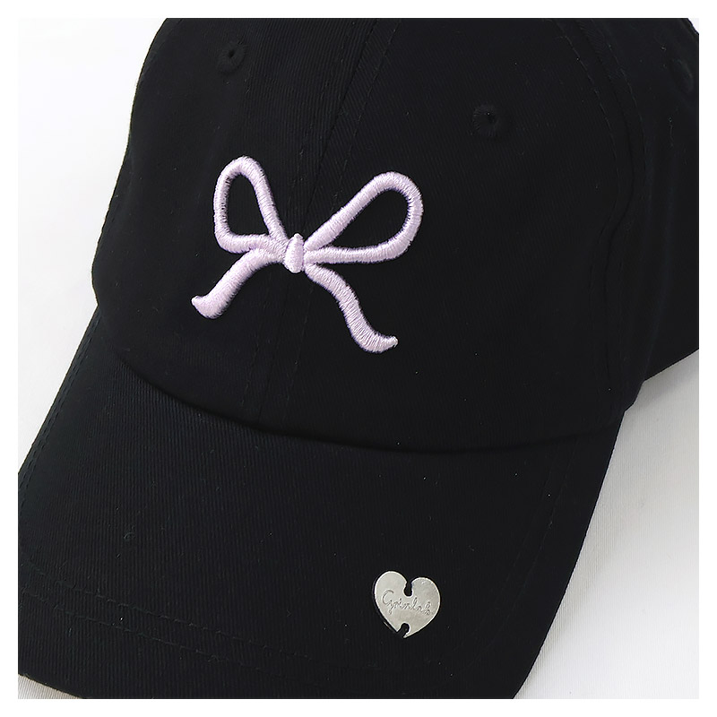 キャップ キッズ 帽子 女の子 子ども 帽子 54cm 【GrinLab グリンラボ】ガールズ リボン 子供 UV対策 子供帽子 チャーム リボン かわいい 熱中症対策 UVカット 紫外線対策 日除け帽子 日よけ 日除け お出かけ 遠足 リンクコーデ 子供服 可愛い ギフト プレゼント