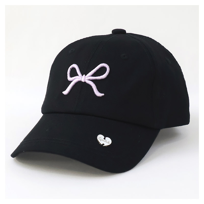 キャップ キッズ 帽子 女の子 子ども 帽子 54cm 【GrinLab グリンラボ】ガールズ リボン 子供 UV対策 子供帽子 チャーム リボン かわいい 熱中症対策 UVカット 紫外線対策 日除け帽子 日よけ 日除け お出かけ 遠足 リンクコーデ 子供服 可愛い ギフト プレゼント