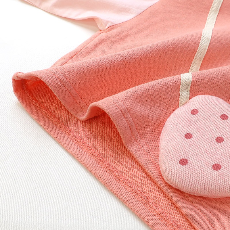 グリーンアップル/イチゴのポシェット風トレーナー【フルーツ天国】