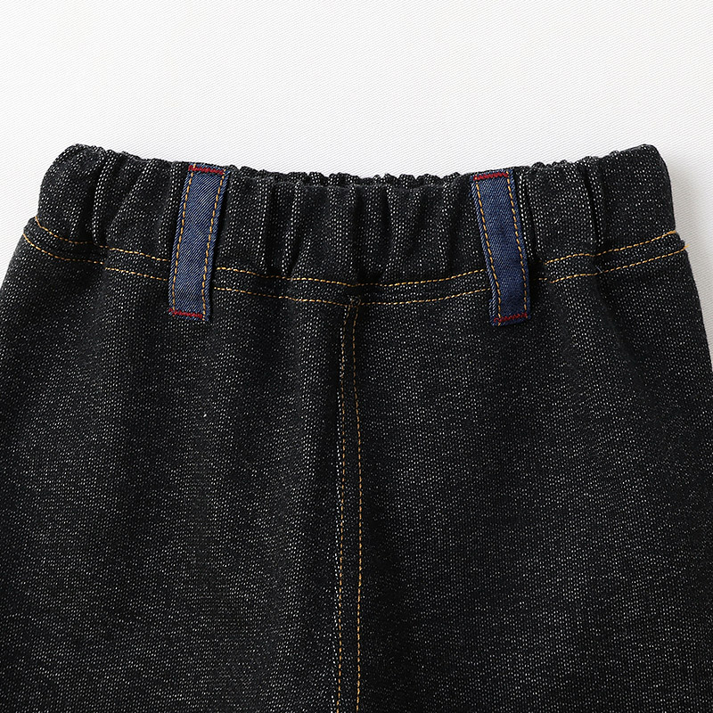 ストライプ折り返し7分丈パンツ【ZOOMICズーミック】