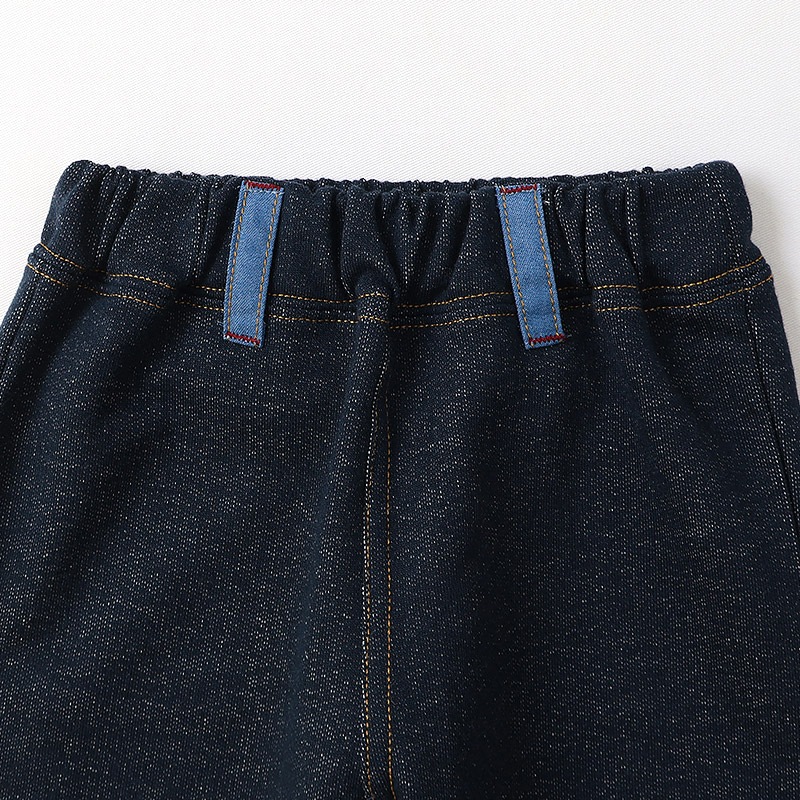 ストライプ折り返し7分丈パンツ【ZOOMICズーミック】