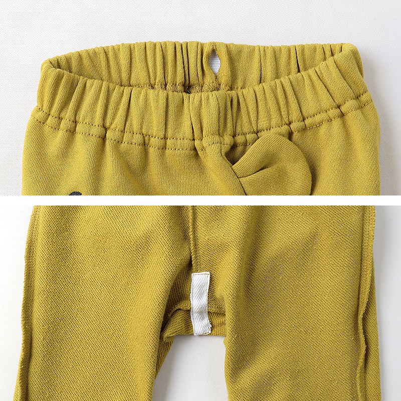 耳付きフェイス刺繍パンツ【ZOOMICズーミック】