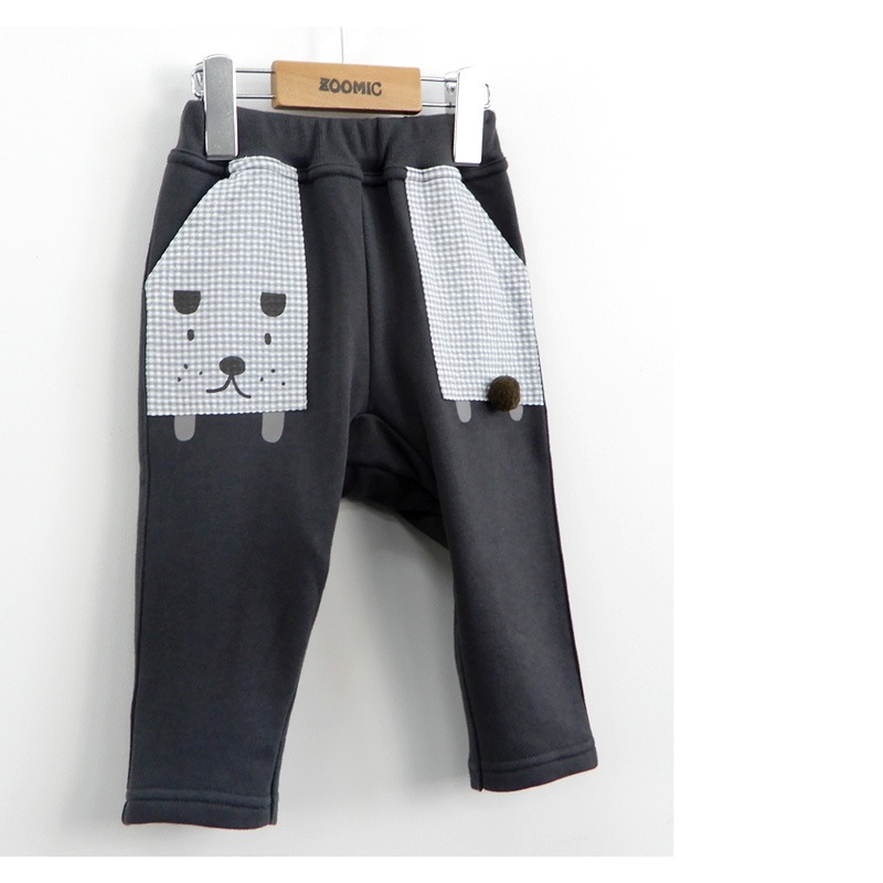 子供服 ボトムス ズードッグ デザインポケパンツ ( 80-130cm)【ZOODOG】 キッズ ベビー ベビー服 かわいい わんこ ワンちゃん 二次加工 男の子 男子 男児 ブランド ファッション ブランド ファッション