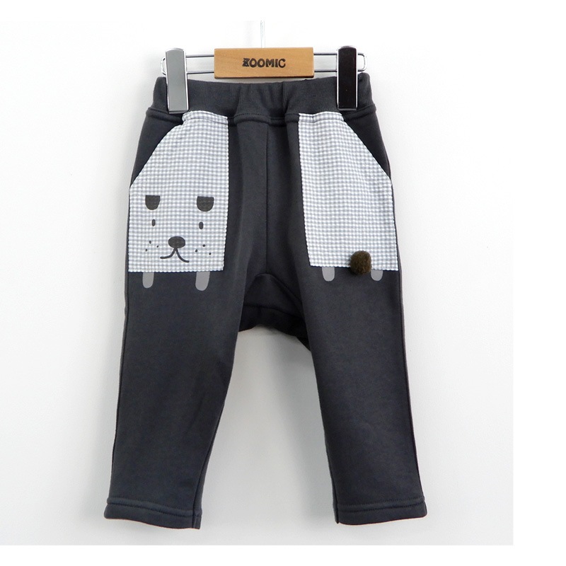 子供服 ボトムス ズードッグ デザインポケパンツ ( 80-130cm)【ZOODOG】 キッズ ベビー ベビー服 かわいい わんこ ワンちゃん 二次加工 男の子 男子 男児 ブランド ファッション ブランド ファッション