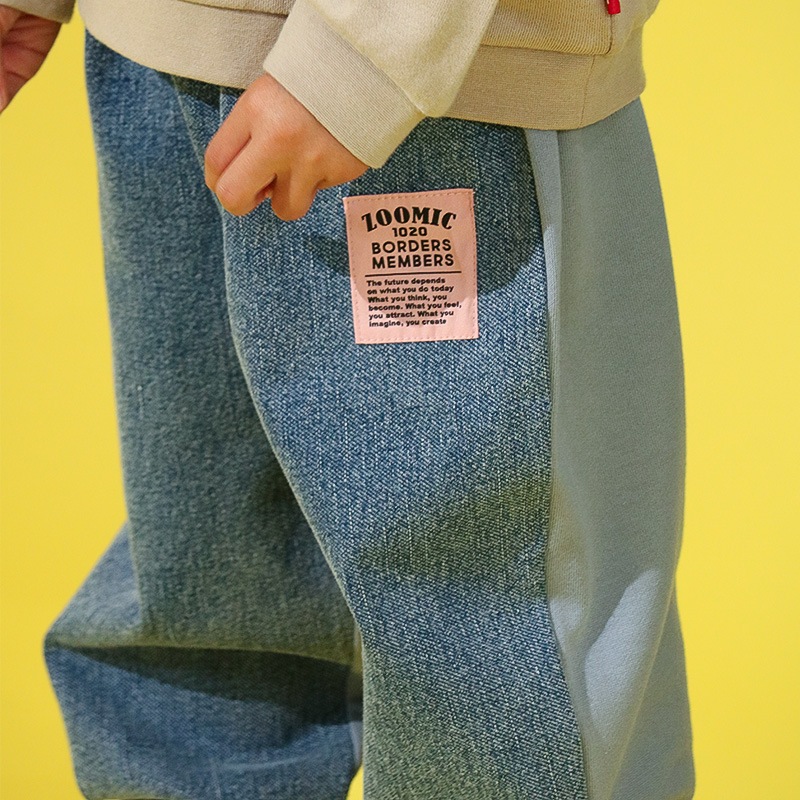 デニム切替パラシュートパンツ【ZOOMICズーミック】