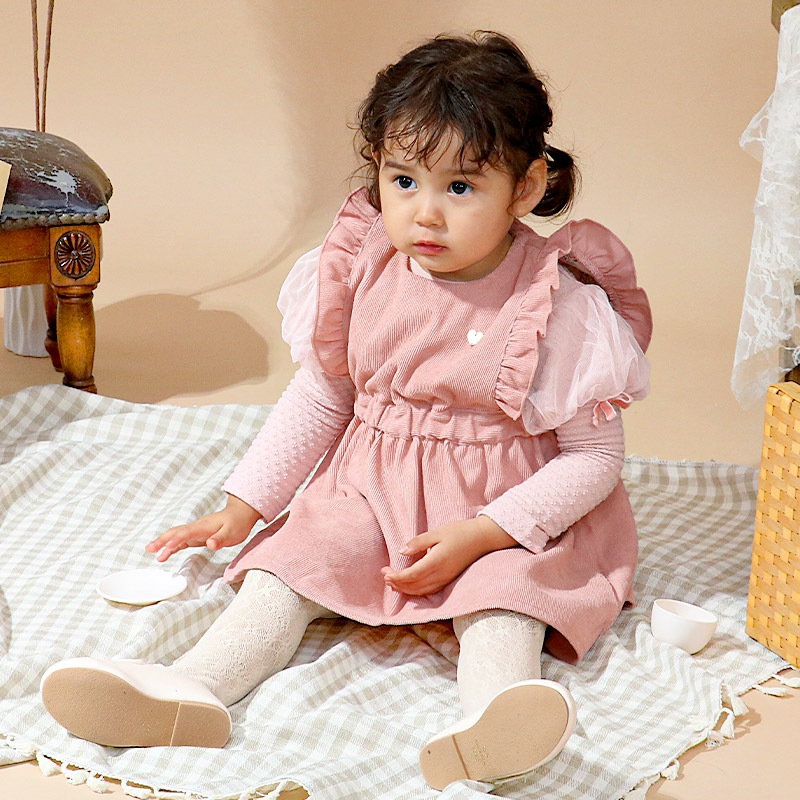 コーデュロイジャンパースカート【Uzulandウズランド】