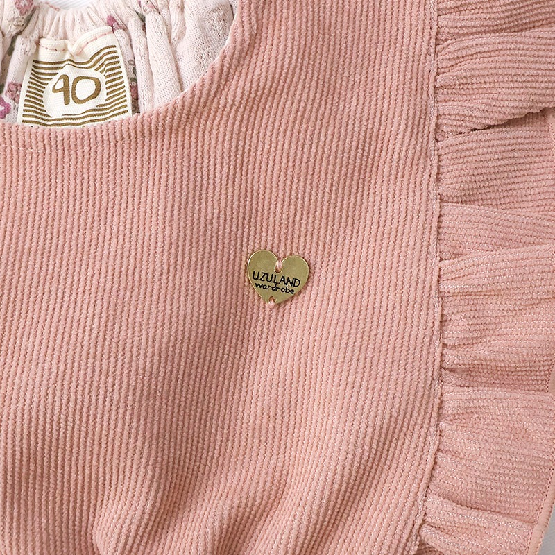 コーデュロイジャンパースカート【Uzulandウズランド】