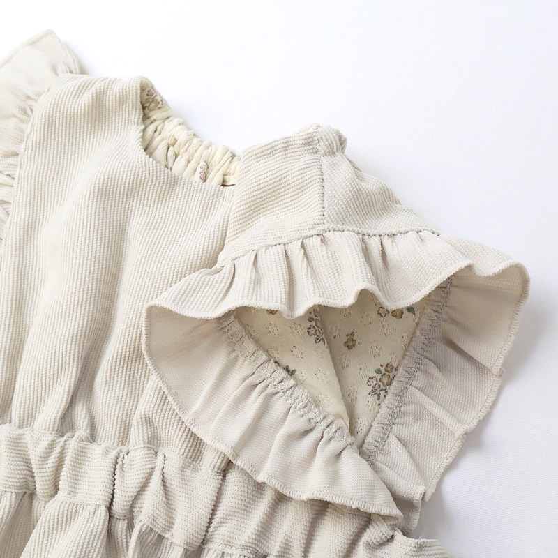 コーデュロイジャンパースカート【Uzulandウズランド】