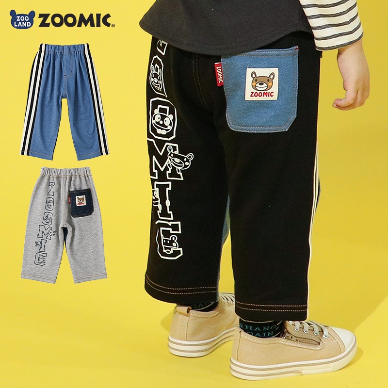 デニム切替サイドラインパンツ【ZOOMICズーミック】