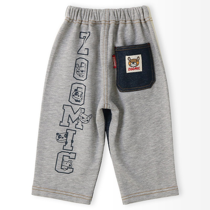 デニム切替サイドラインパンツ【ZOOMICズーミック】