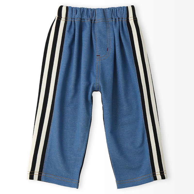 デニム切替サイドラインパンツ【ZOOMICズーミック】