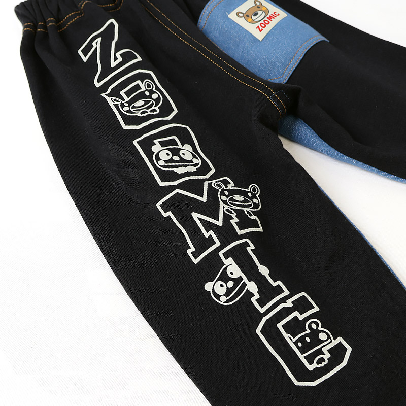 デニム切替サイドラインパンツ【ZOOMICズーミック】