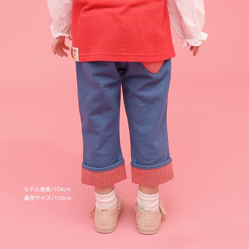 フルーツプリント7分丈パンツ【フルーツ天国】