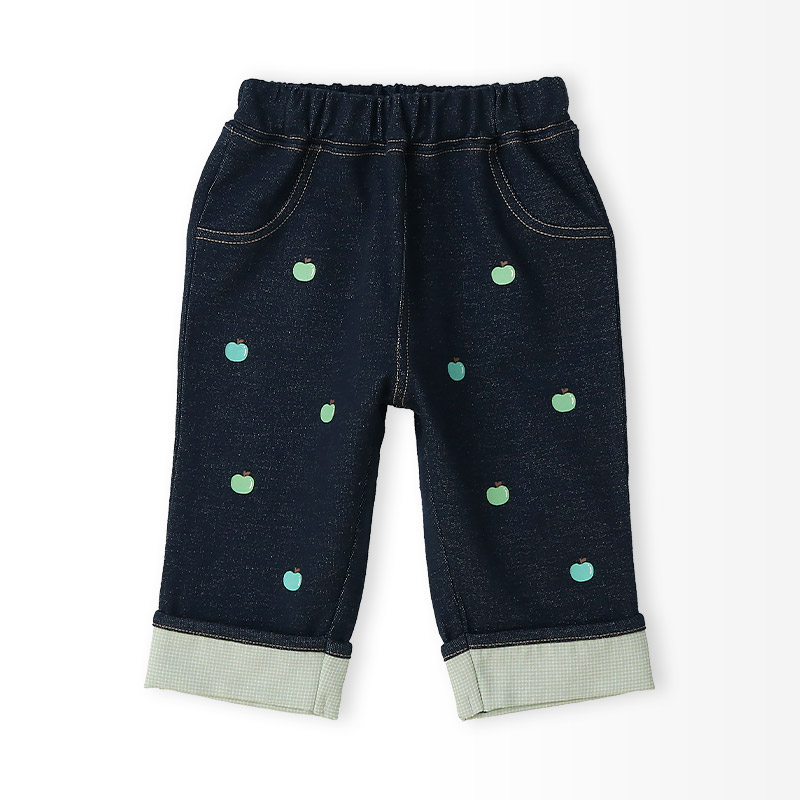 フルーツプリント7分丈パンツ【フルーツ天国】