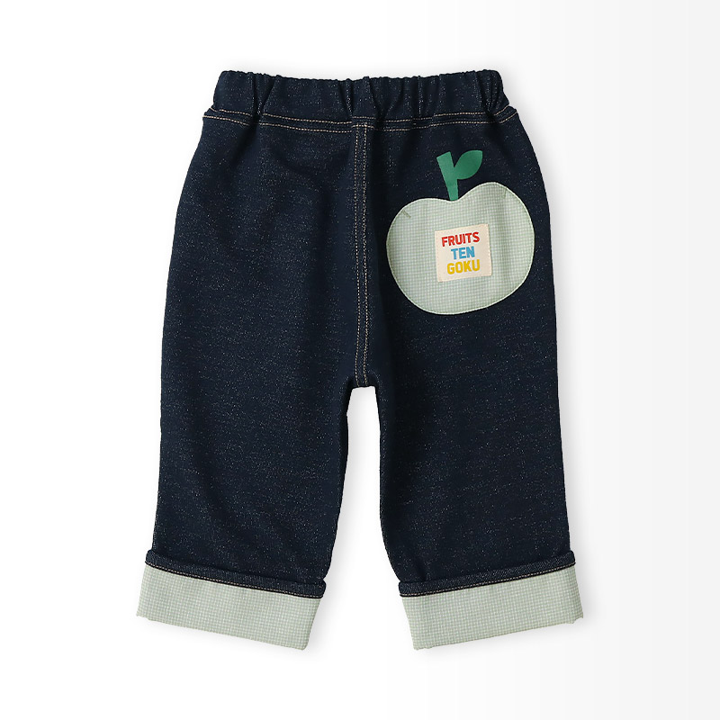 フルーツプリント7分丈パンツ【フルーツ天国】