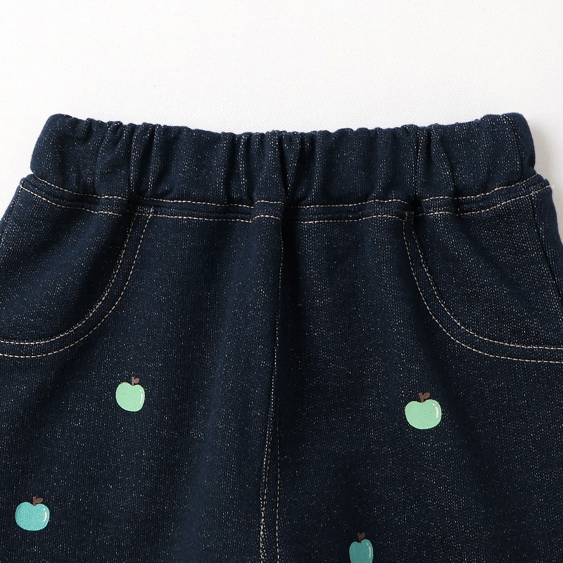 フルーツプリント7分丈パンツ【フルーツ天国】