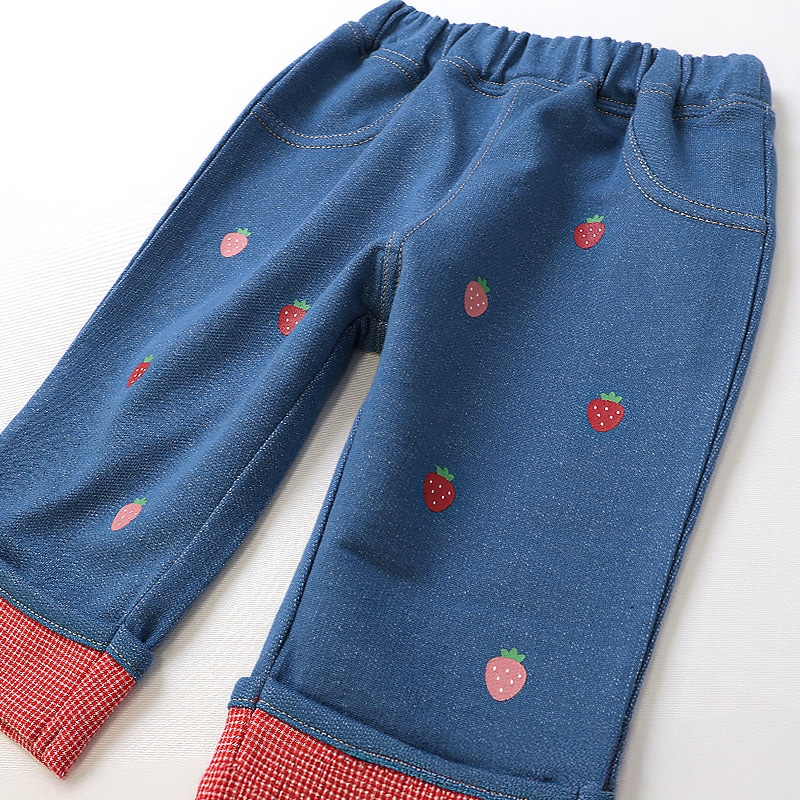 フルーツプリント7分丈パンツ【フルーツ天国】