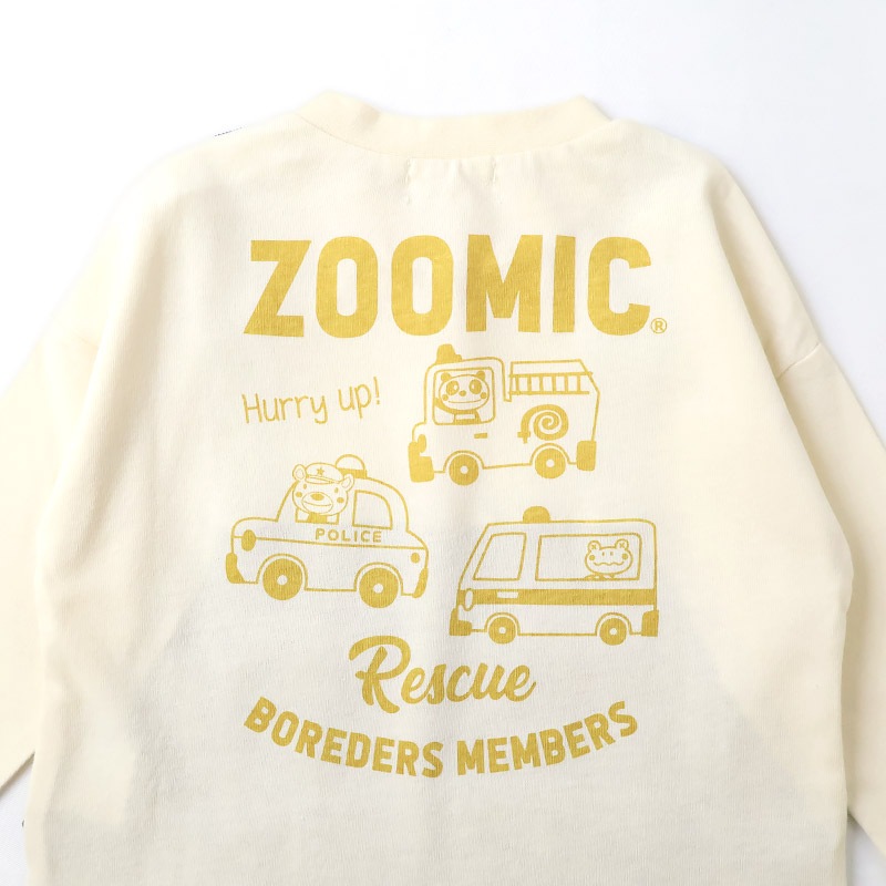 コーデュロイオーバーオール風ロンT【ZOOMICズーミック】