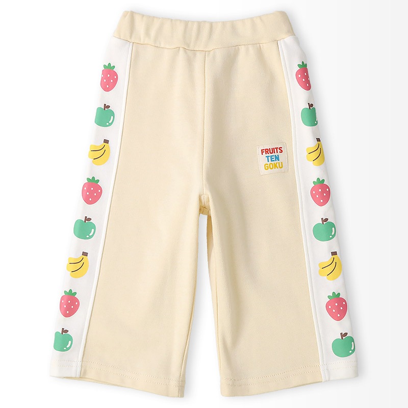 フルーツ柄サイドラインパンツ【フルーツ天国】