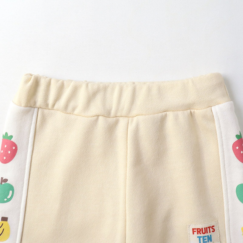 フルーツ柄サイドラインパンツ【フルーツ天国】