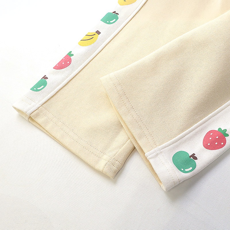 フルーツ柄サイドラインパンツ【フルーツ天国】