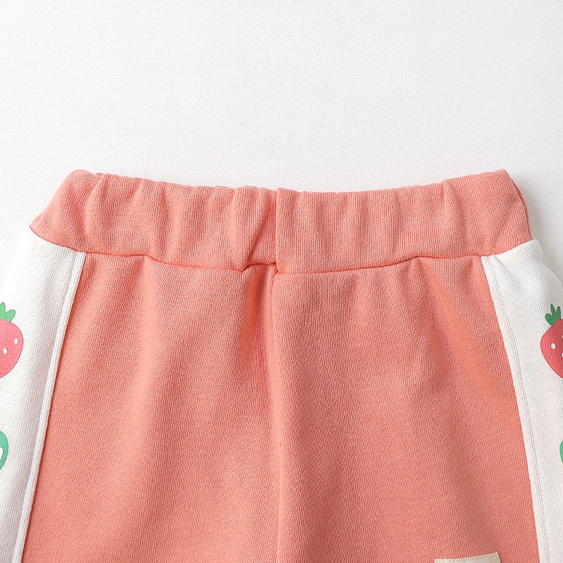 フルーツ柄サイドラインパンツ【フルーツ天国】