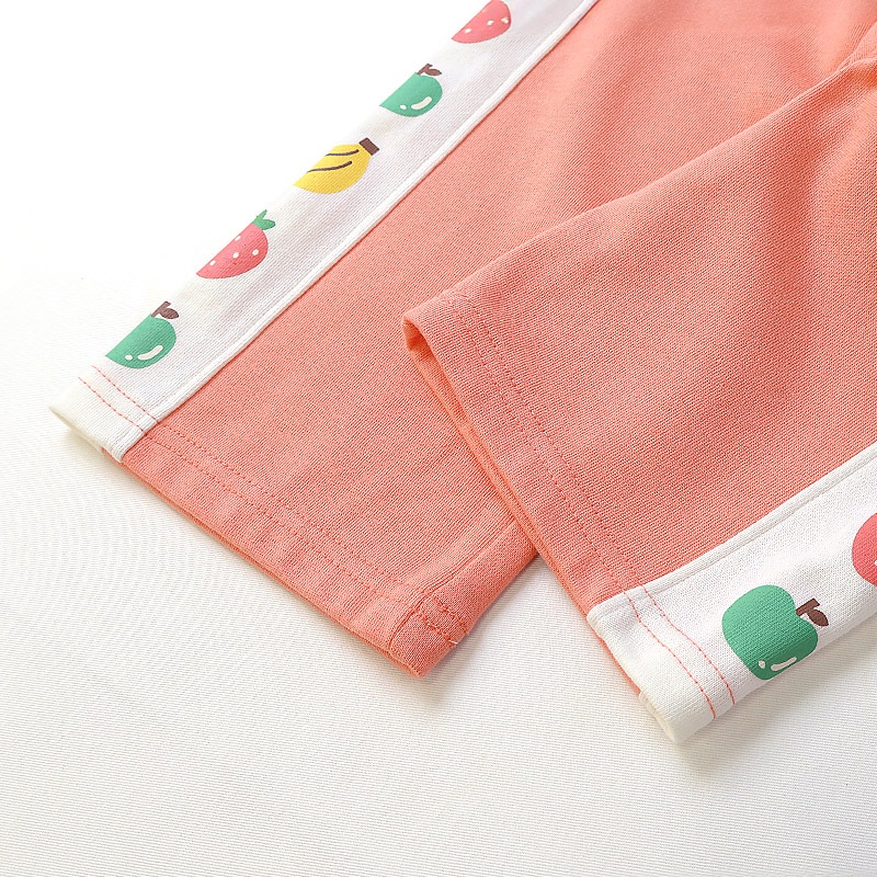 フルーツ柄サイドラインパンツ【フルーツ天国】