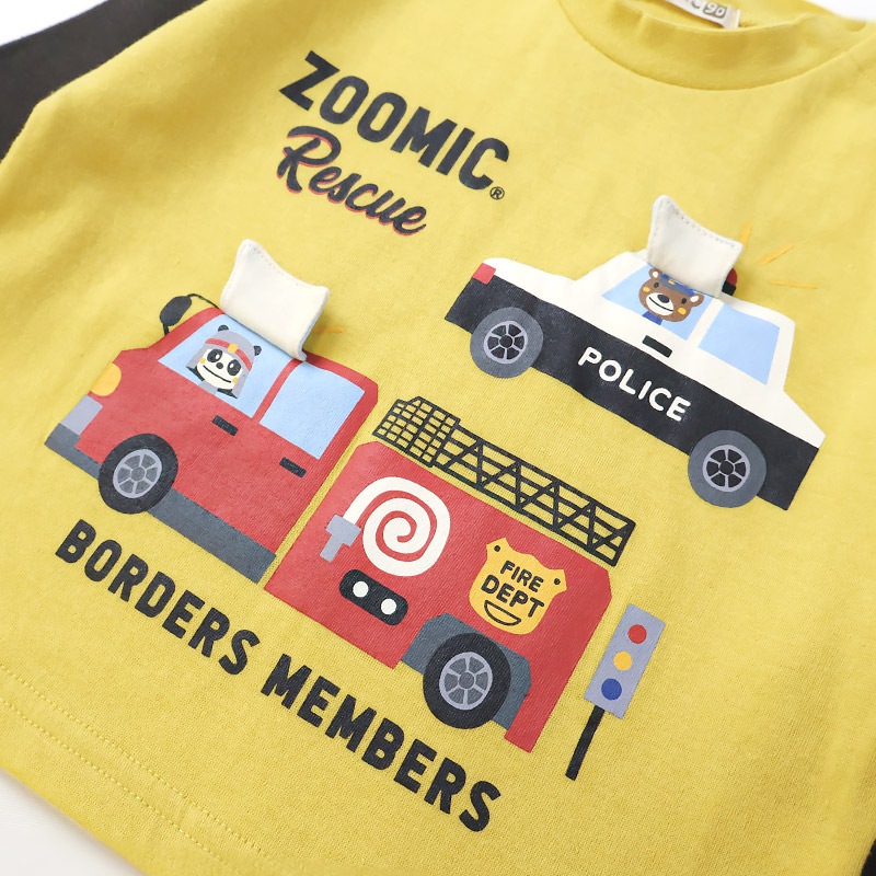 ぺらっとめくれるレスキューロンT【ZOOMICズーミック】