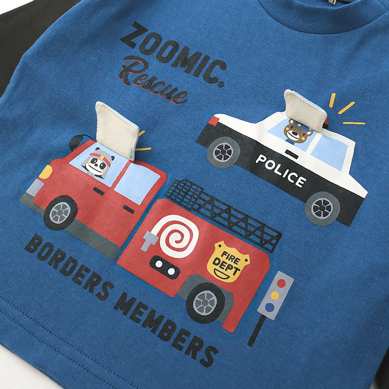 ぺらっとめくれるレスキューロンT【ZOOMICズーミック】