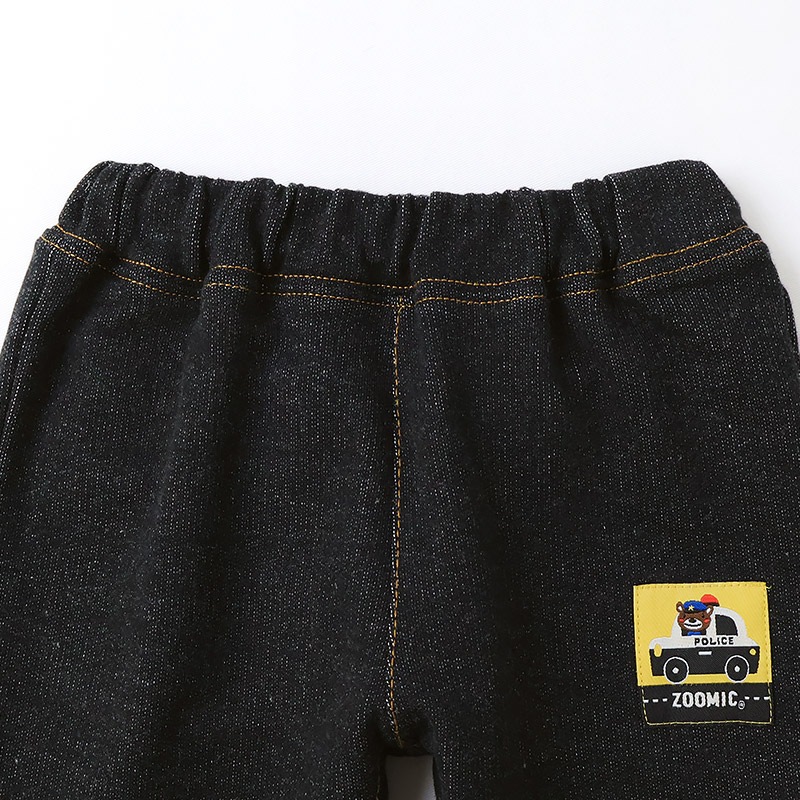 チケット付きニットデニムパンツ【ZOOMICズーミック】<