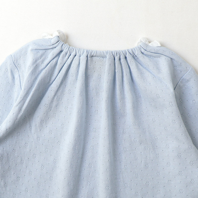 裾レースフリルTシャツ【Uzulandウズランド】