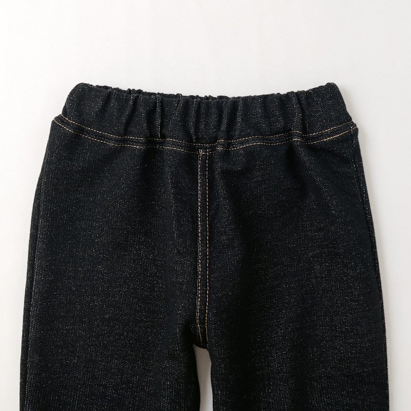 チェック折り返し7分丈パンツ|80-130cm【 ZOOMIC ズーミック パン屋シリーズ 】