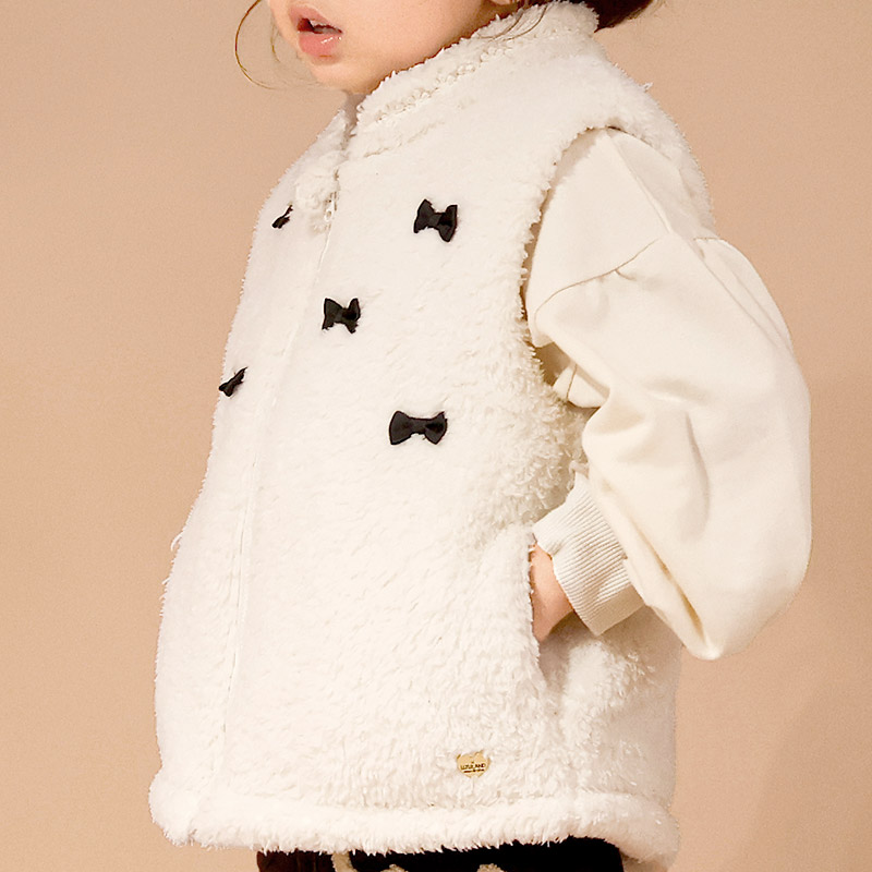 ミニリボンマイクロファイバーベスト【Uzulandウズランド】