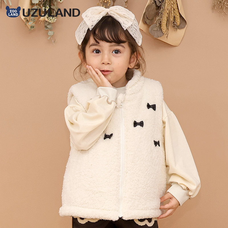 ミニリボンマイクロファイバーベスト【Uzulandウズランド】