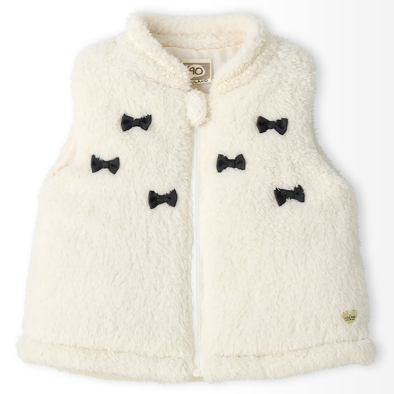 ミニリボンマイクロファイバーベスト【Uzulandウズランド】