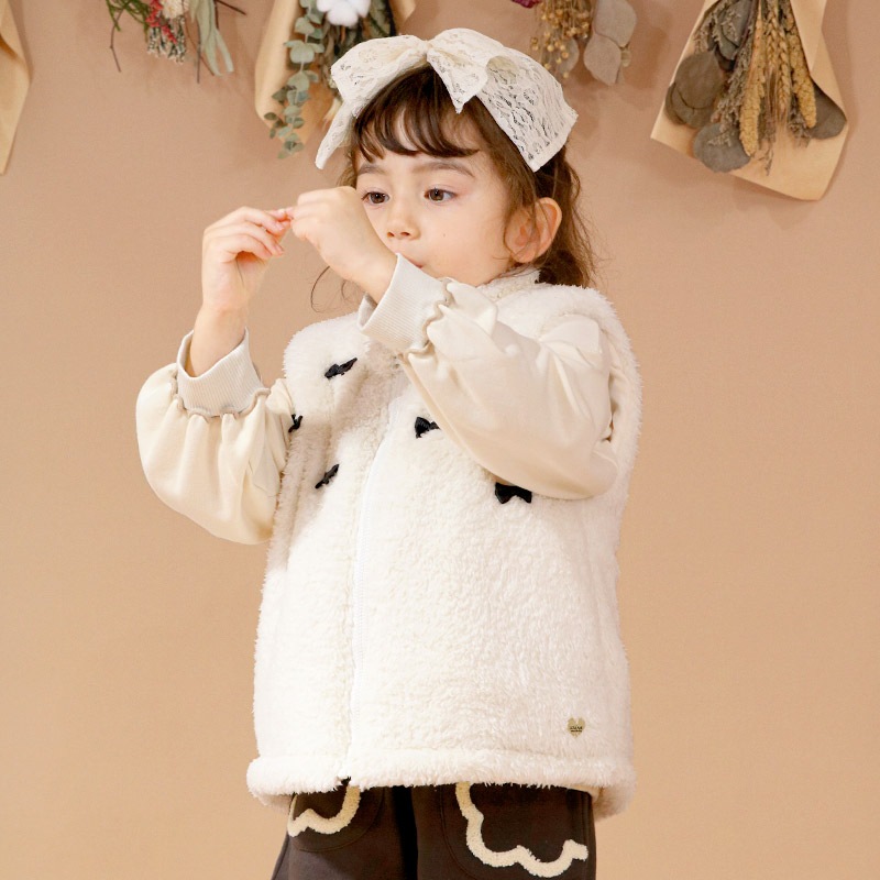 ミニリボンマイクロファイバーベスト【Uzulandウズランド】